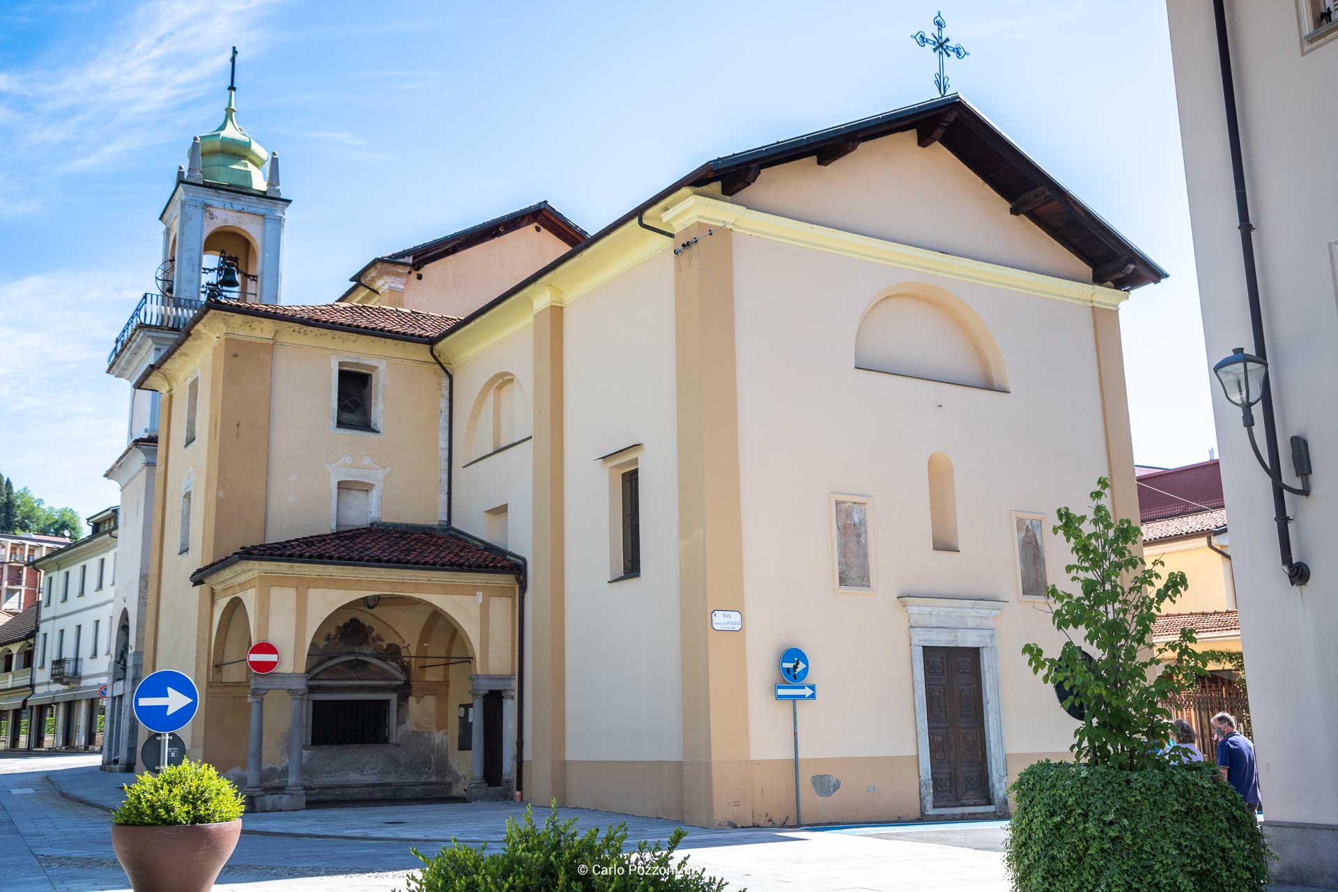 Chiesa di S. Antonio abate e S. Stefano protomartire — Punto di interesse a Borgosesia, Vercelli