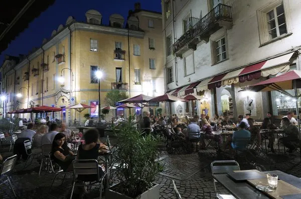 Quadrilatero Romano di notte