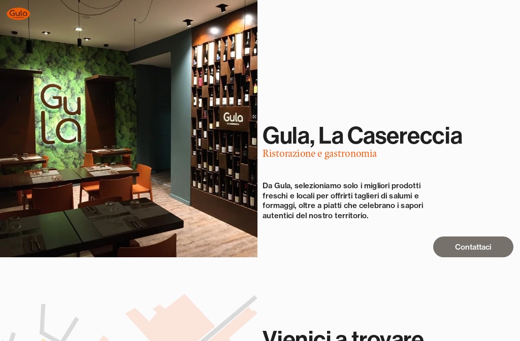 Gula - La Casereccia, gastronomia e ristorazione