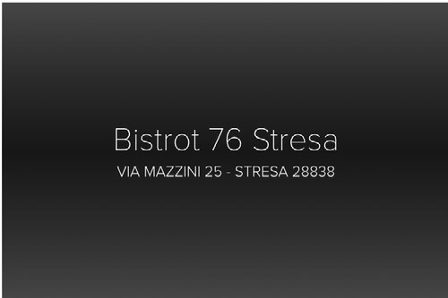 Bistrot 76 - Stresa