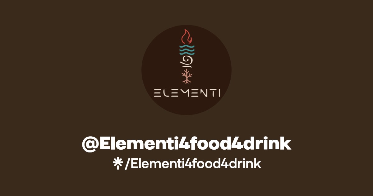 ELEMENTI 4 food & 4 drink