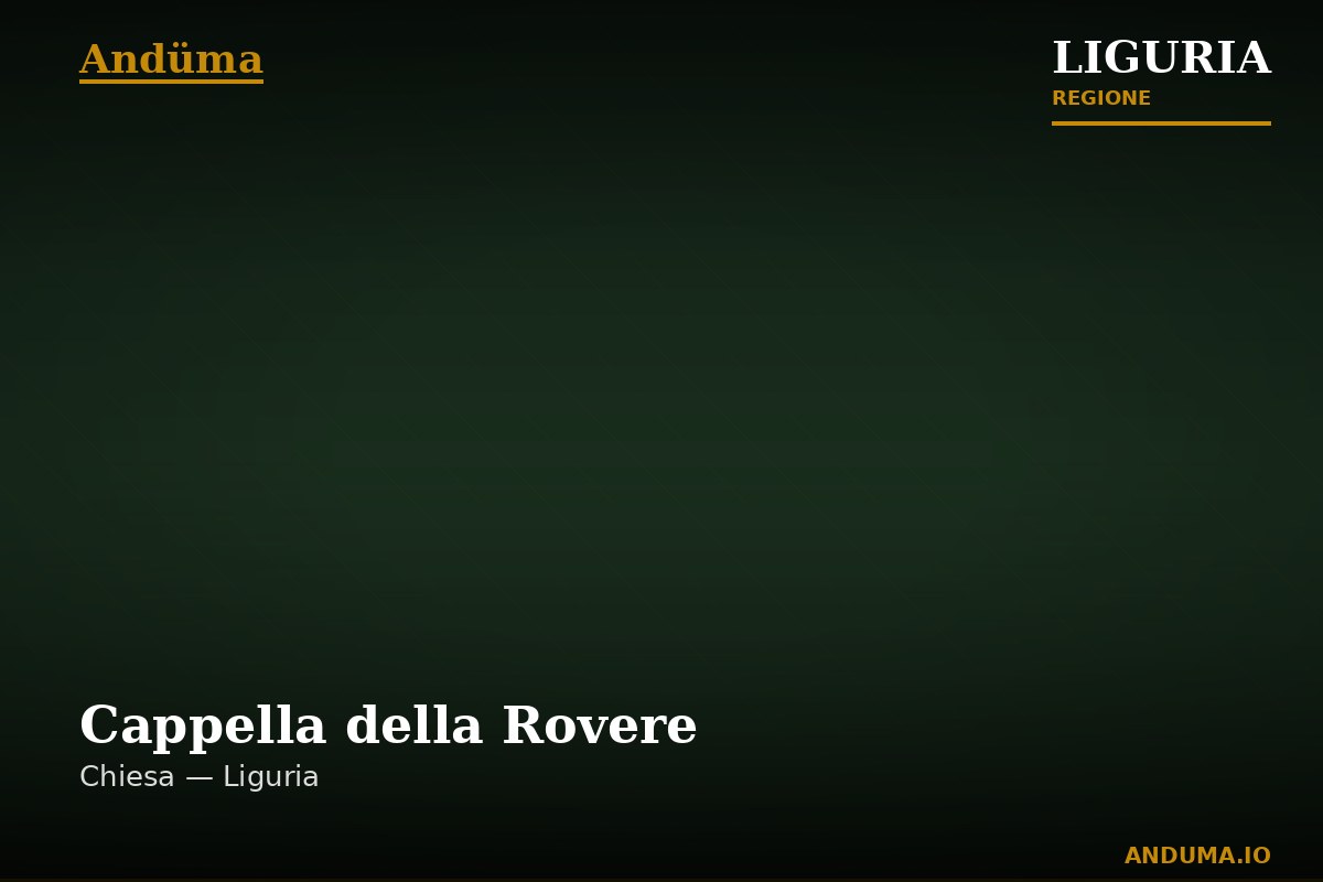 Cappella della Rovere — Punto di interesse a Camogli, Genova