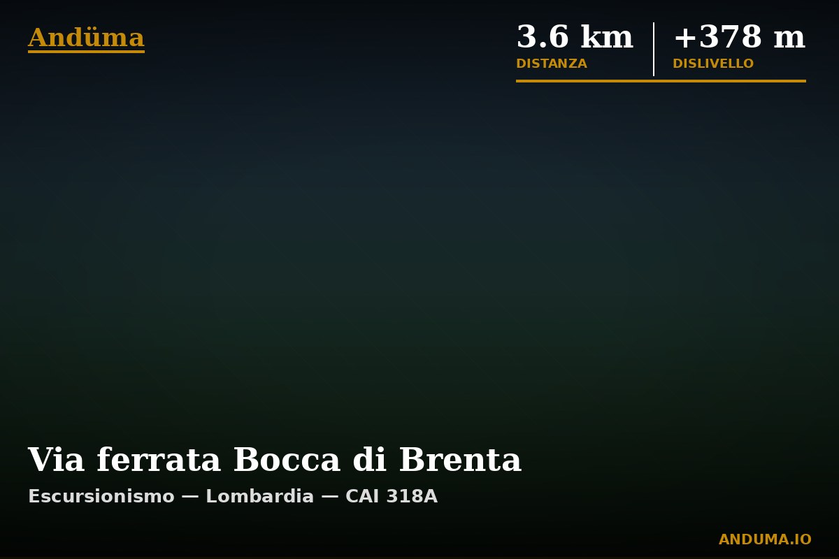 Via ferrata Bocca di Brenta — Punto di interesse , Piedmont