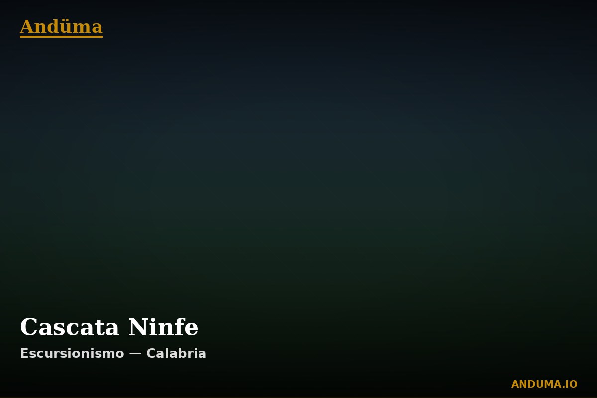 Cascata Ninfe — Punto di interesse , Piedmont