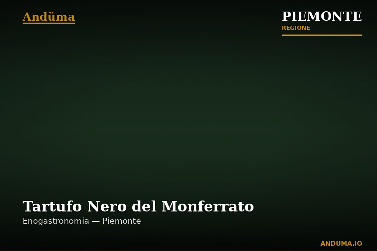 Tartufo Nero del Monferrato