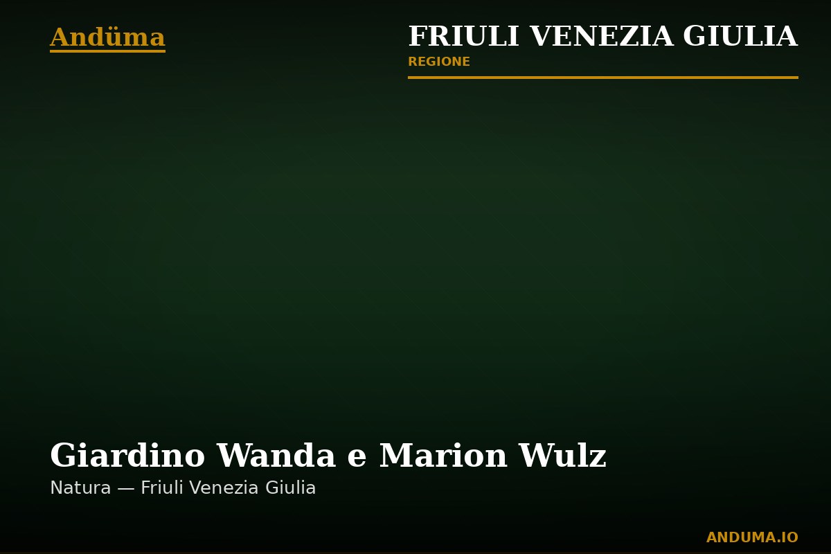 Giardino Wanda e Marion Wulz — Punto di interesse a Trieste, Trieste