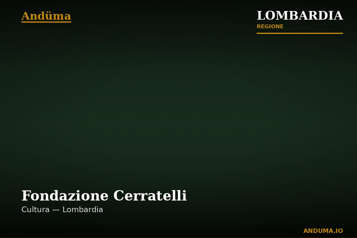 Fondazione Cerratelli — Punto di interesse , Milano