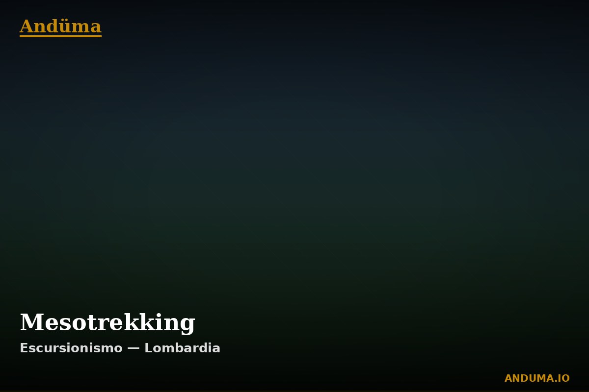 Mesotrekking — Punto di interesse , Piedmont
