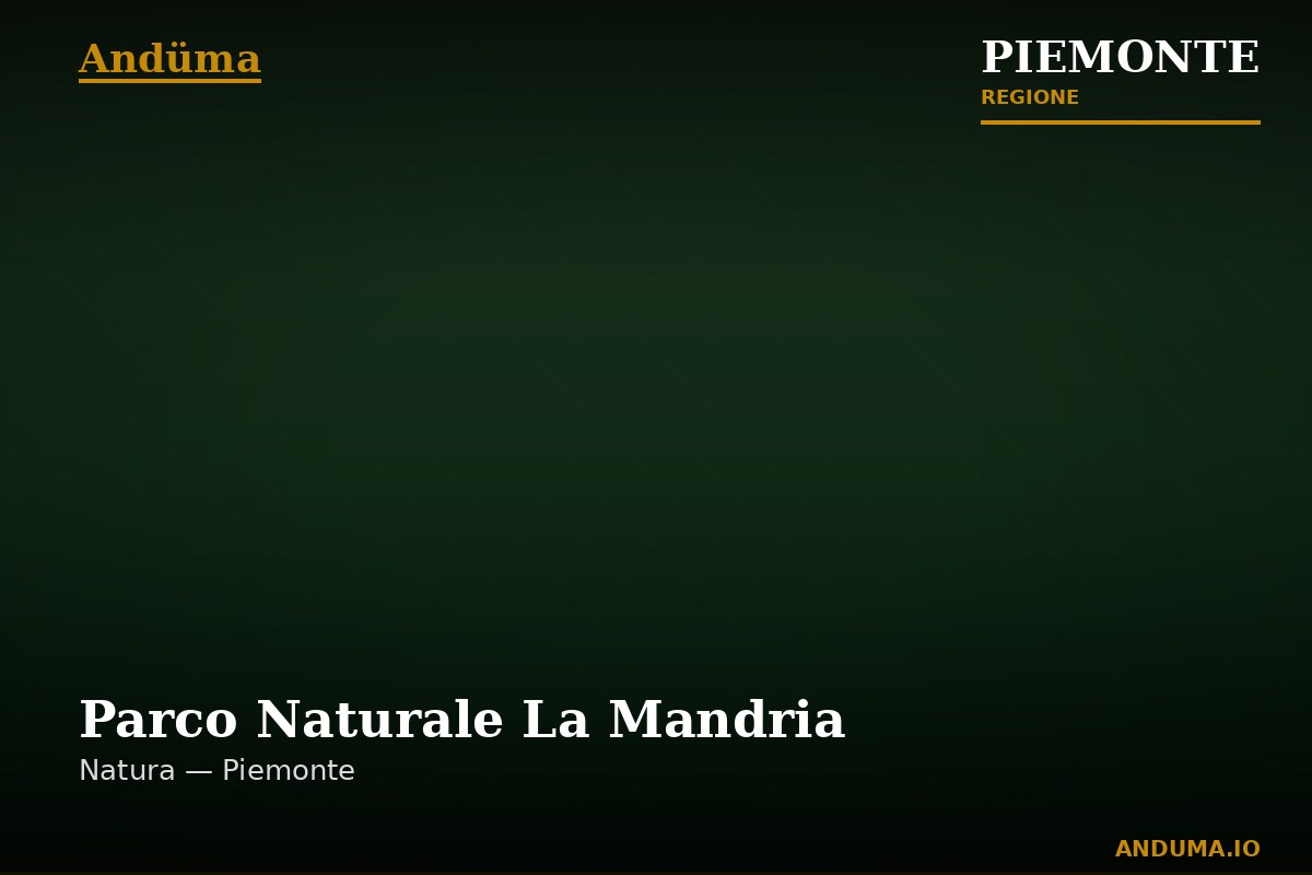 Parco Naturale La Mandria — Punto di interesse a Torino, Torino