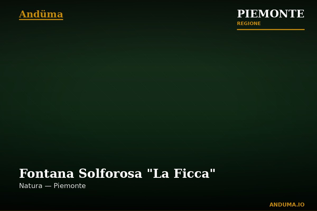 Fontana Solforosa "La Ficca"