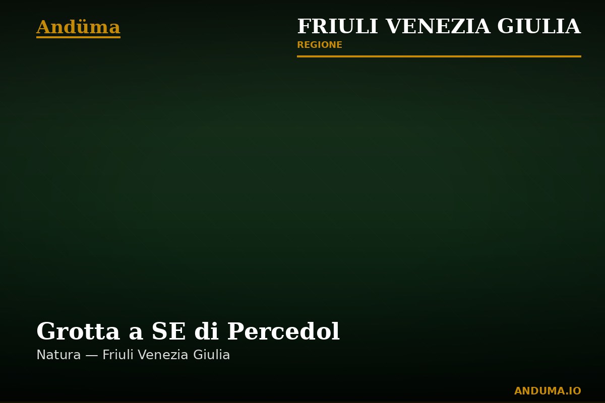 Grotta a SE di Percedol — Punto di interesse a Trieste, Trieste