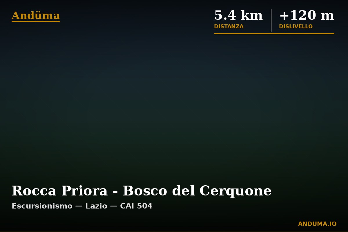 Rocca Priora - Bosco del Cerquone — Punto di interesse , Piedmont
