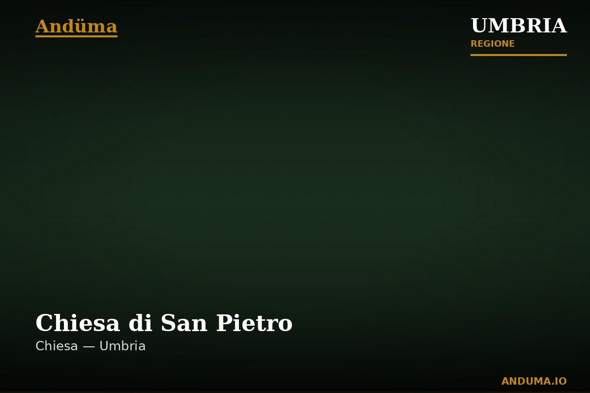 Chiesa di San Pietro — Punto di interesse a Perugia, Perugia