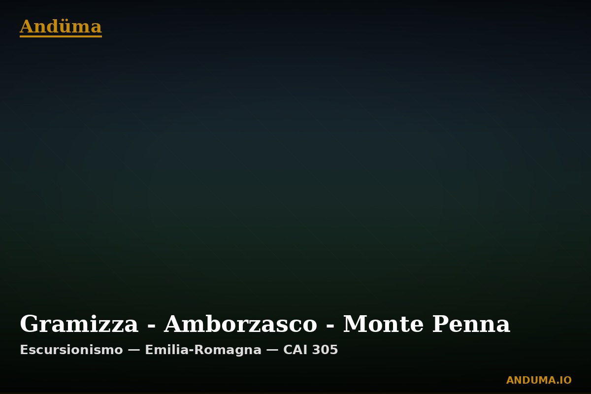 Gramizza - Amborzasco - Monte Penna — Punto di interesse , Piedmont