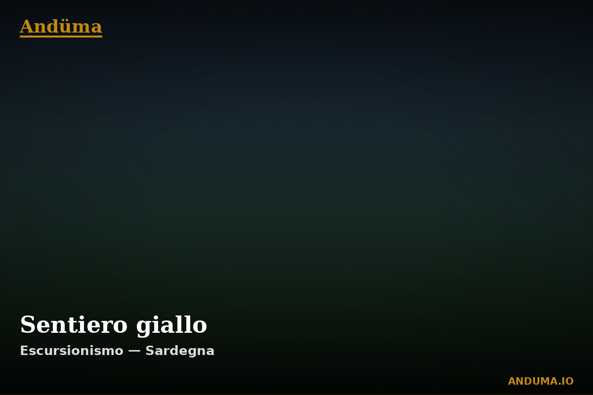 Sentiero giallo — Punto di interesse , Piedmont