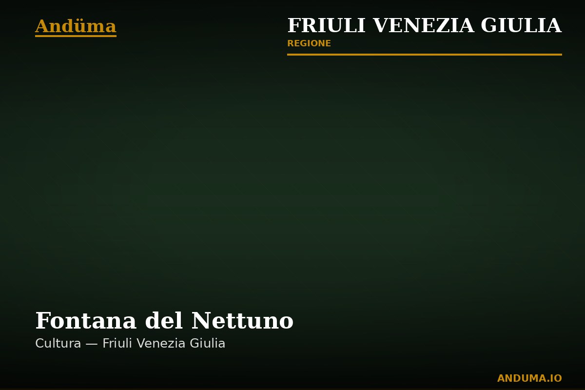 Fontana del Nettuno — Punto di interesse a Gorizia, Gorizia