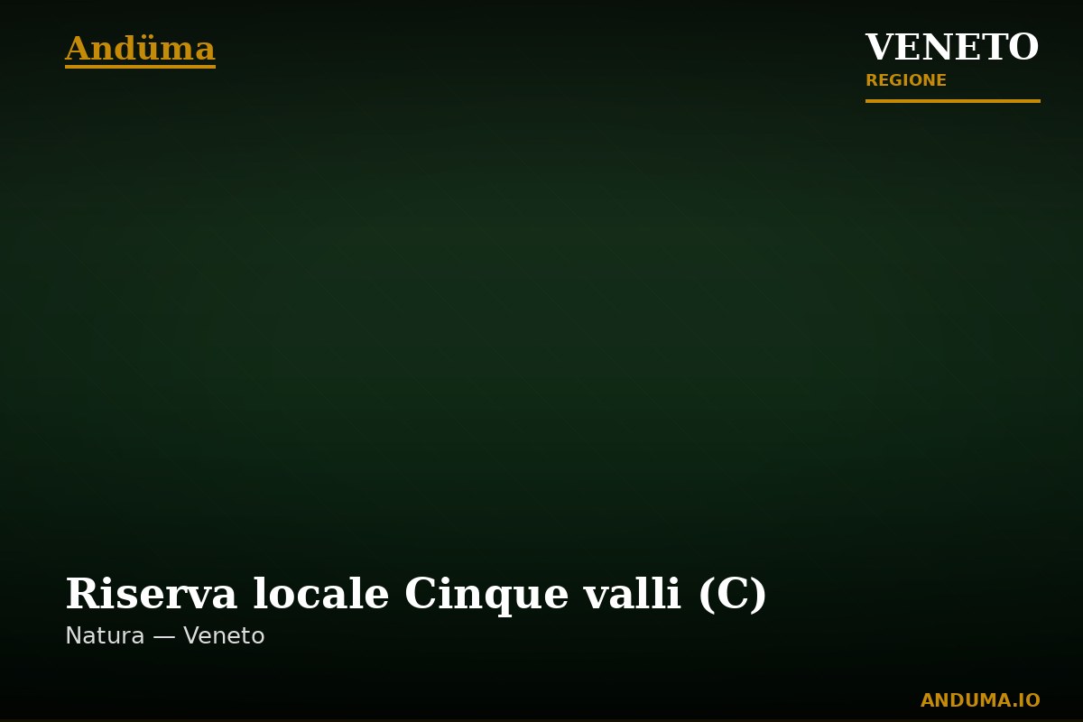 Riserva locale Cinque valli (C) — Punto di interesse , Venezia