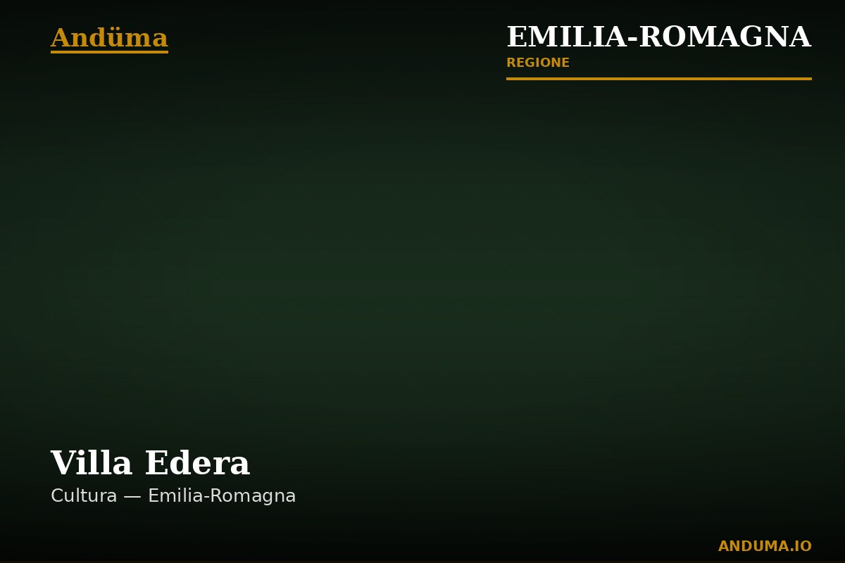 Villa Edera — Punto di interesse a Bologna, Bologna