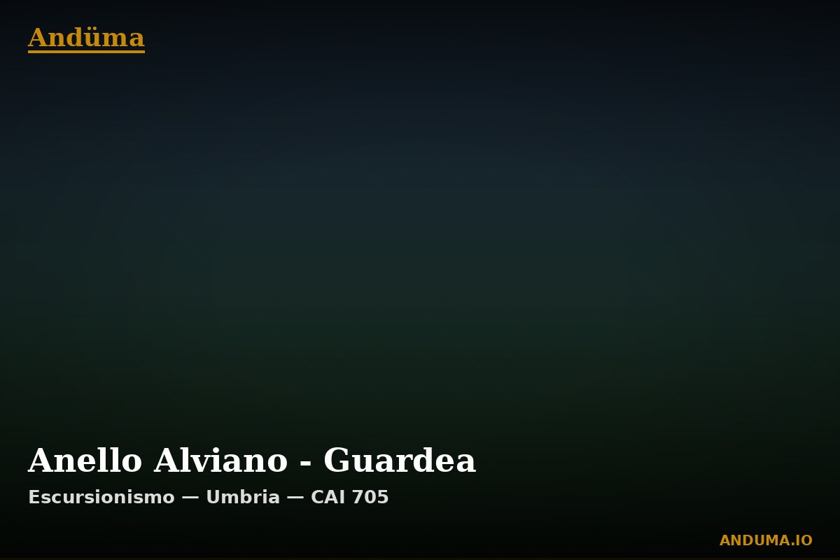 Anello Alviano - Guardea — Punto di interesse , Piedmont