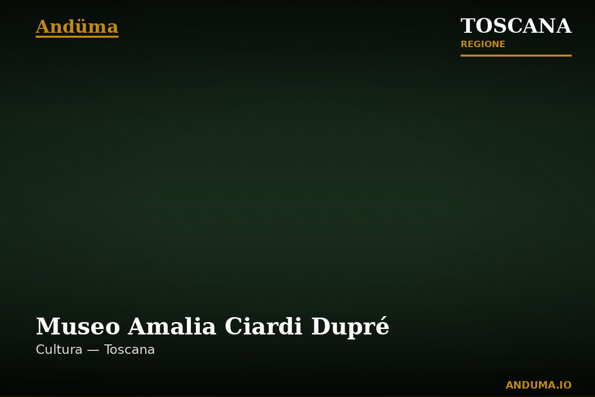 Museo Amalia Ciardi Dupré — Punto di interesse a Firenze, Firenze