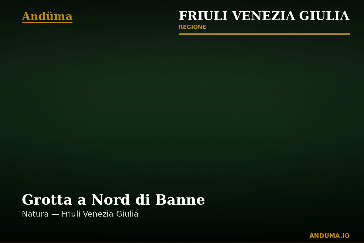 Grotta a Nord di Banne — Punto di interesse a Trieste, Trieste