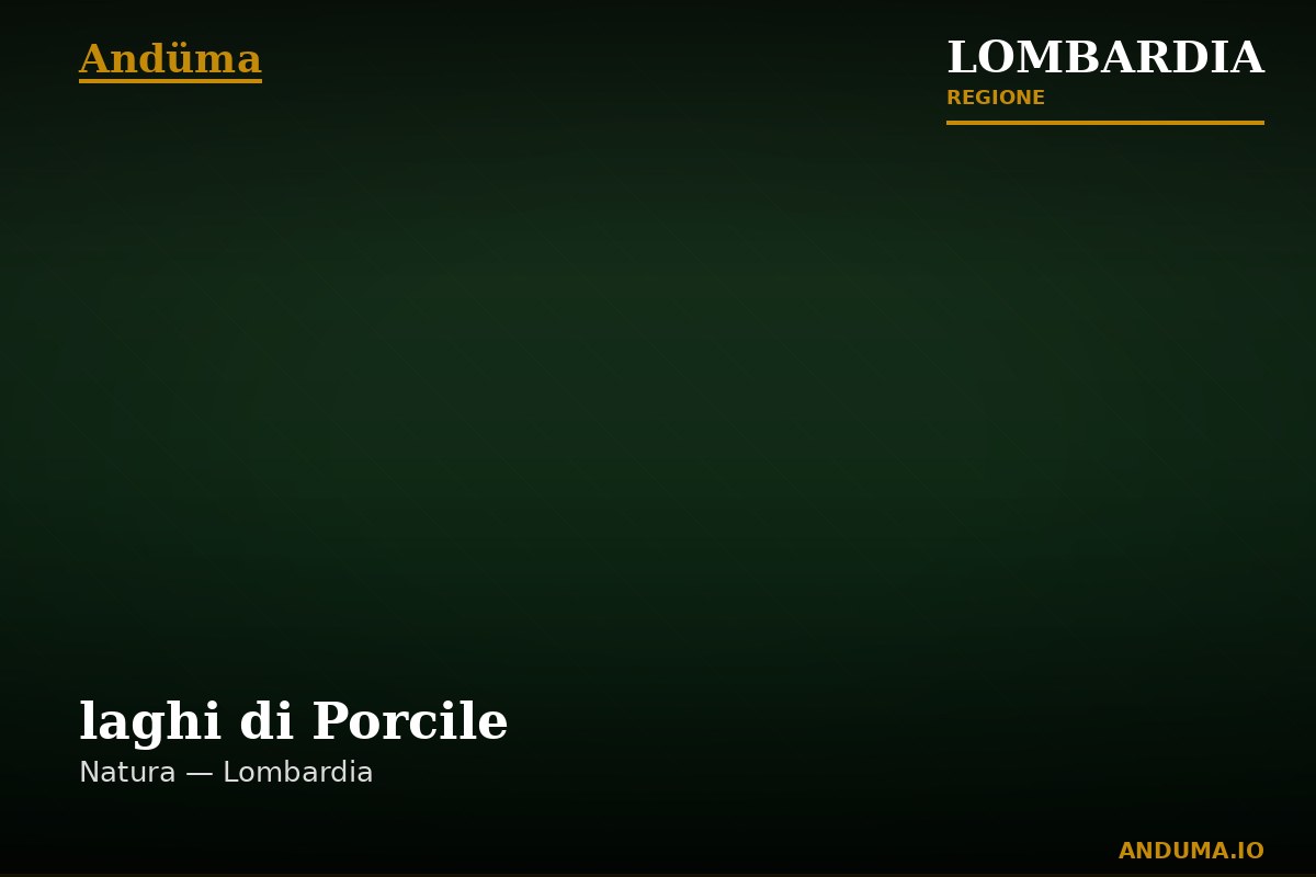 laghi di Porcile — Punto di interesse , Milano