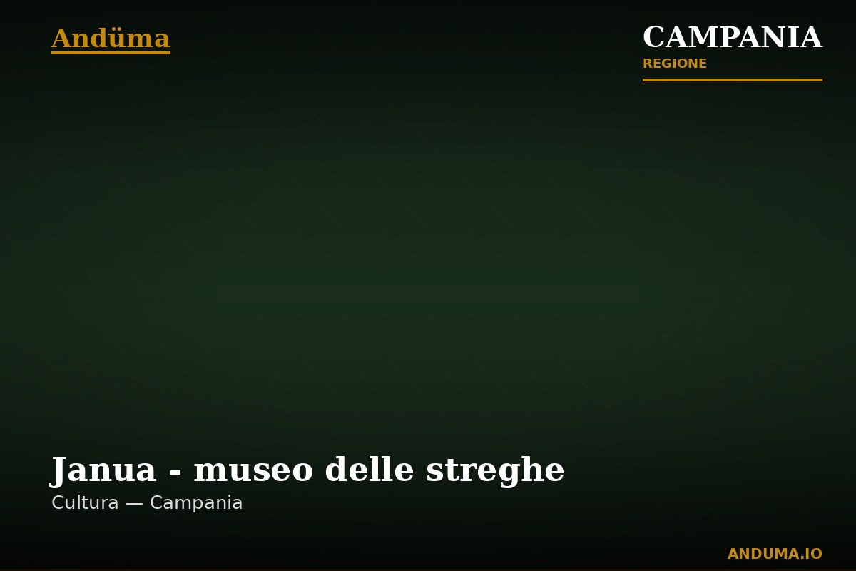 Janua - museo delle streghe — Punto di interesse , Napoli