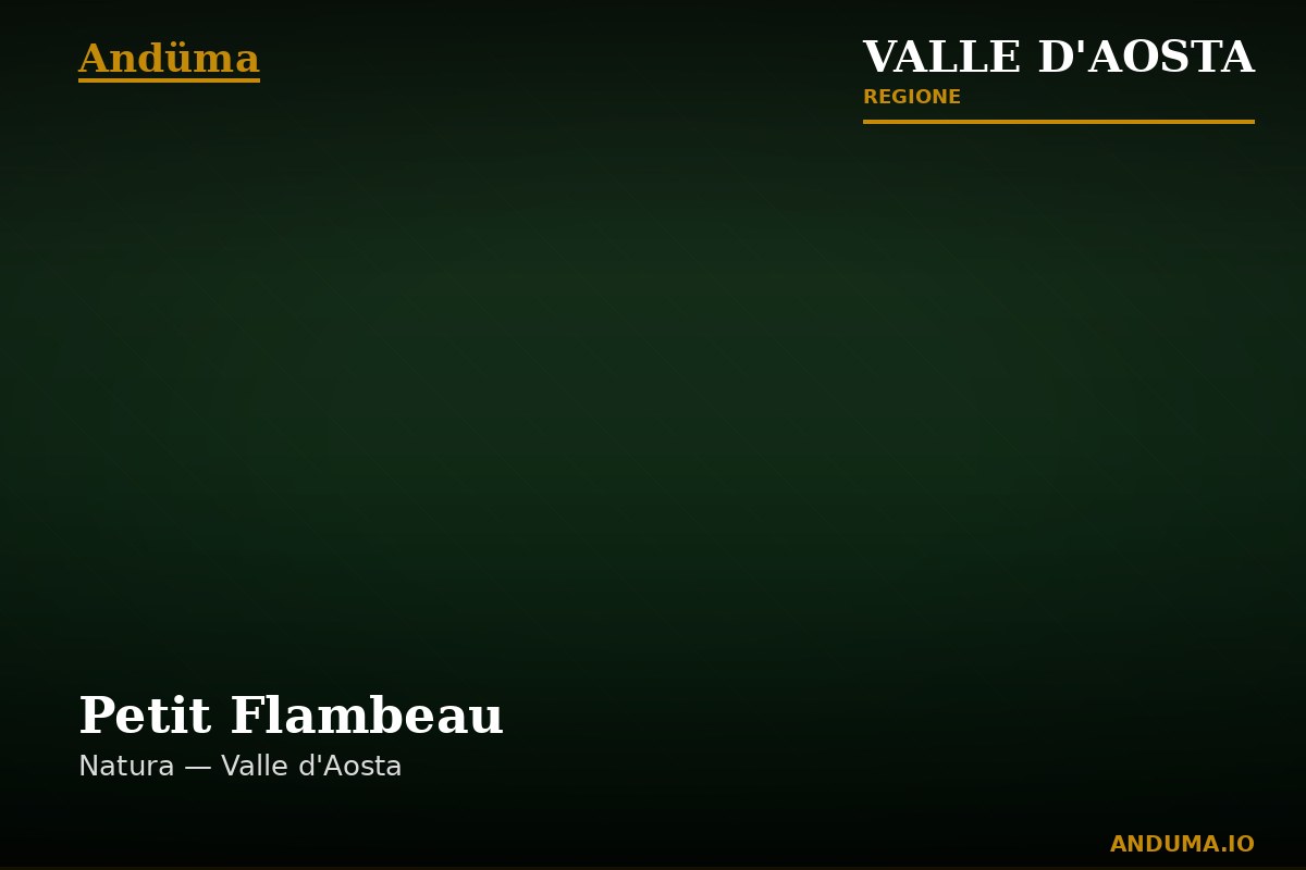 Petit Flambeau — Punto di interesse a Courmayeur, Aosta
