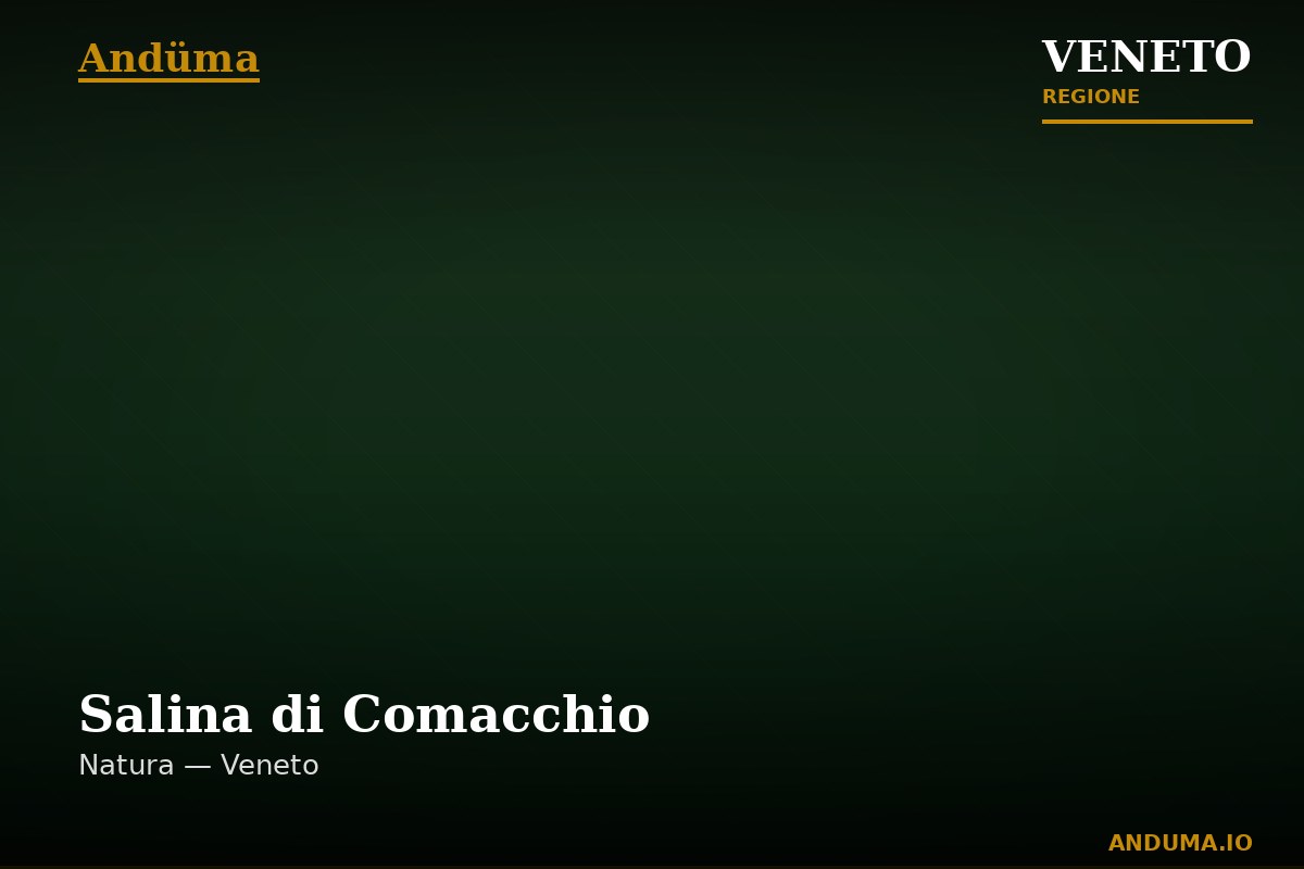 Salina di Comacchio — Punto di interesse , Venezia
