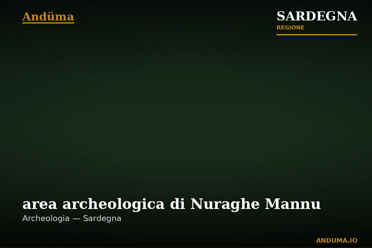 area archeologica di Nuraghe Mannu — Punto di interesse , Cagliari