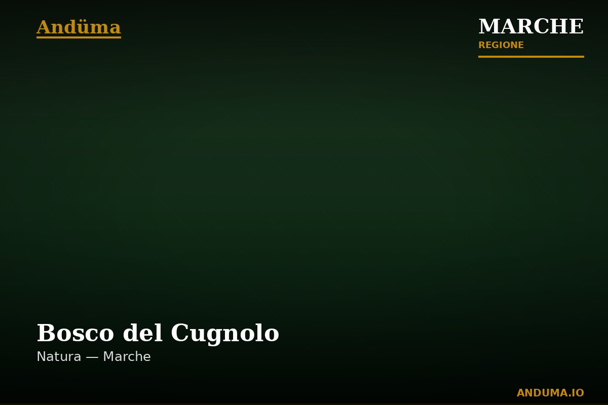 Bosco del Cugnolo — Punto di interesse , Ancona