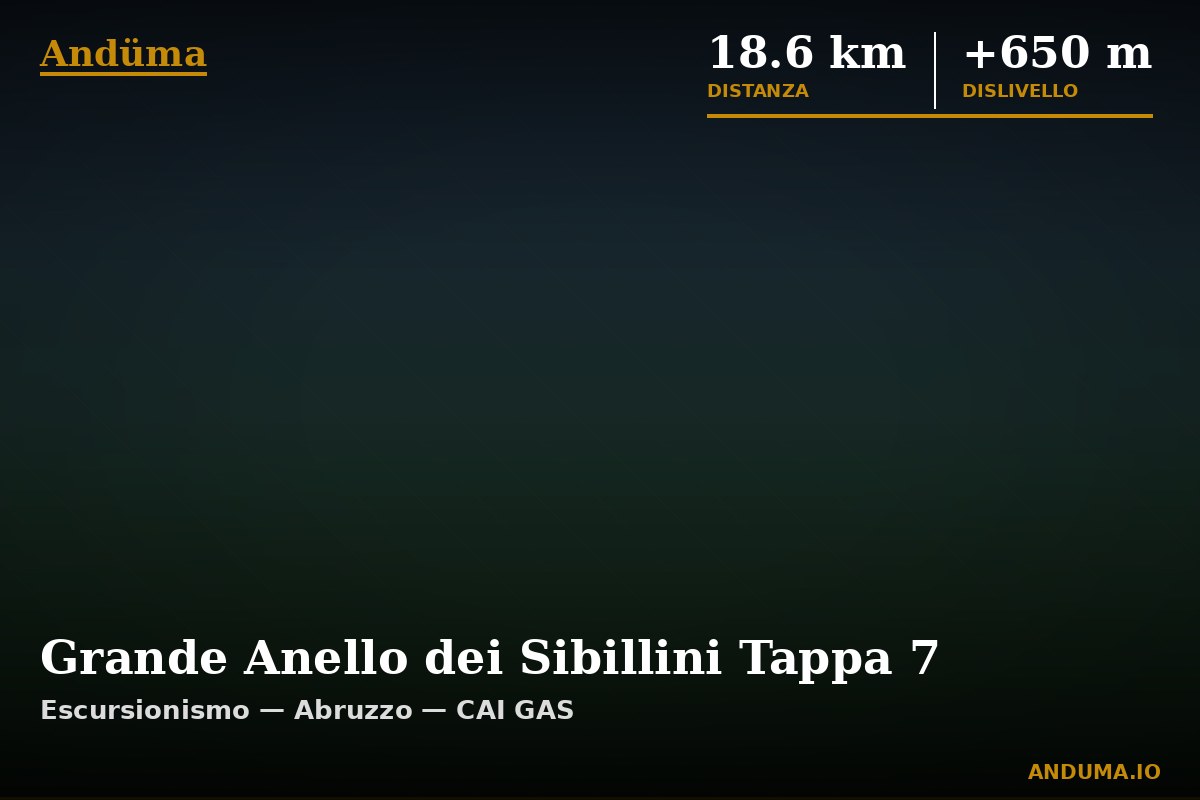 Grande Anello dei Sibillini Tappa 7 — Punto di interesse , Piedmont
