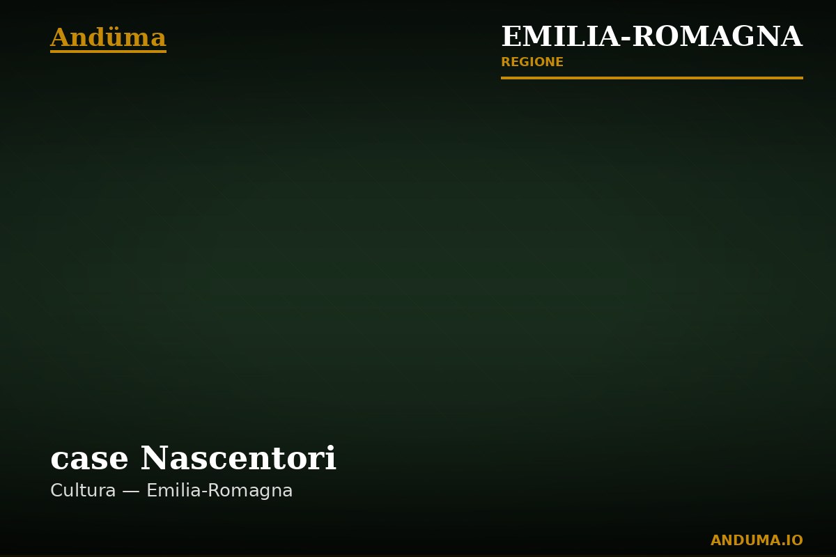 case Nascentori — Punto di interesse a Bologna, Bologna