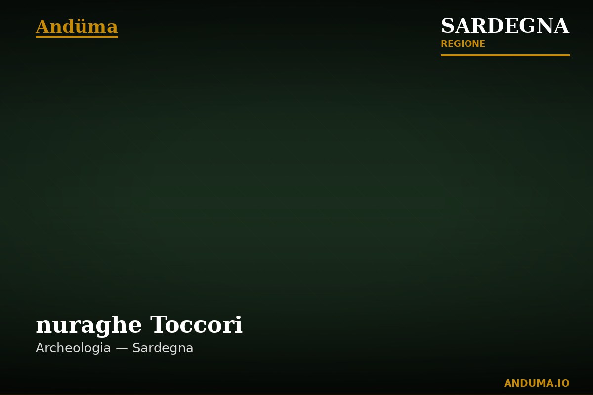 nuraghe Toccori — Punto di interesse , Cagliari