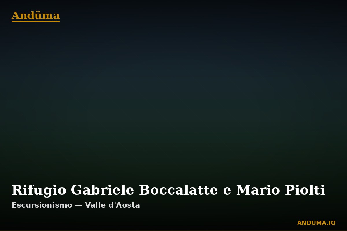 Rifugio Gabriele Boccalatte e Mario Piolti — Punto di interesse a Courmayeur, Aosta