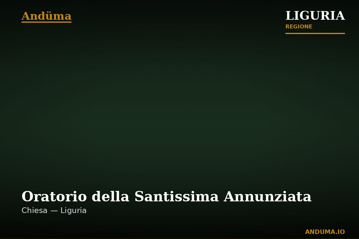 Oratorio della Santissima Annunziata — Punto di interesse a Portofino, Genova