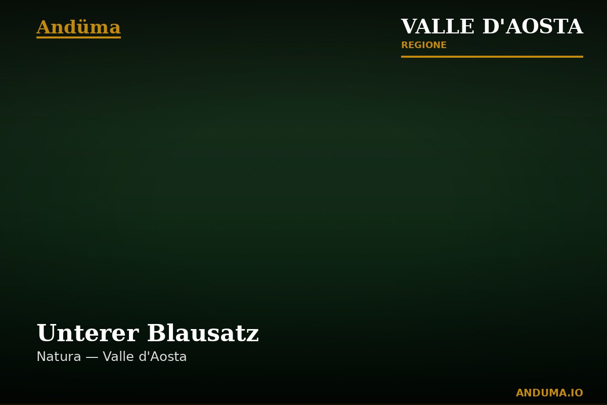 Unterer Blausatz — Punto di interesse a Cervinia, Aosta