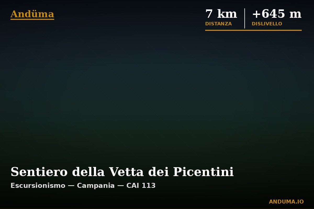 Sentiero della Vetta dei Picentini — Punto di interesse , Piedmont