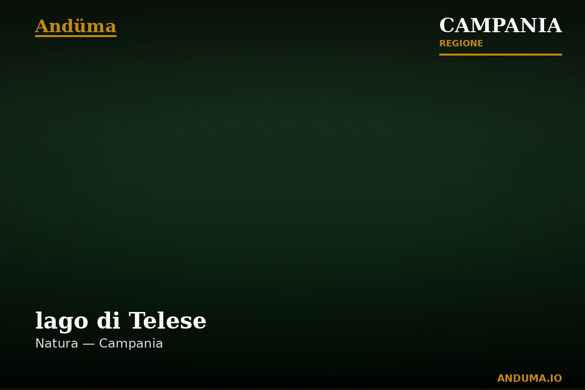 lago di Telese — Punto di interesse , Napoli
