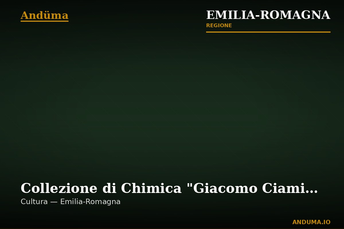 Collezione di Chimica "Giacomo Ciamician" — Punto di interesse a Bologna, Bologna