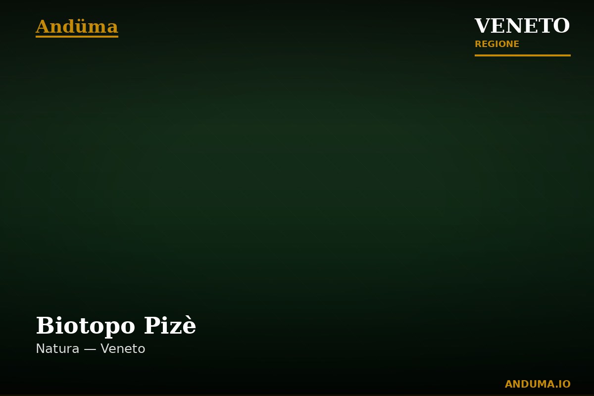 Biotopo Pizè — Punto di interesse , Venezia