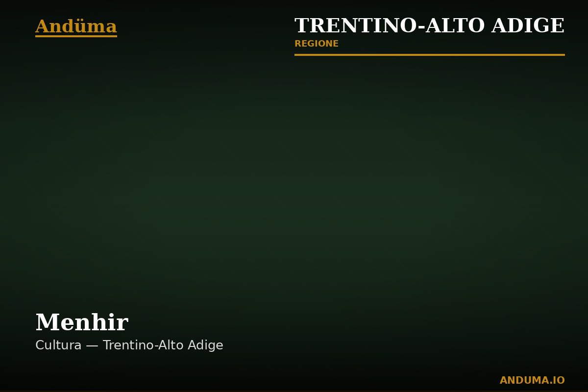 Menhir — Punto di interesse a Trento, Trento