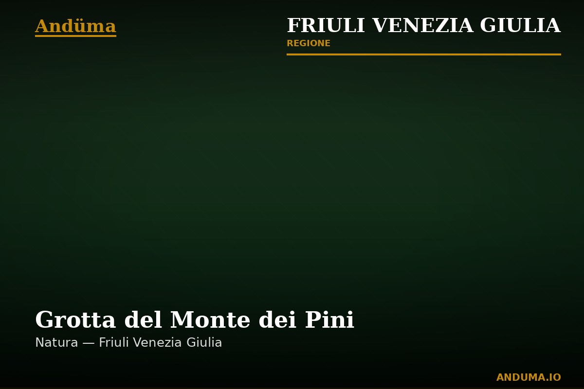 Grotta del Monte dei Pini — Punto di interesse a Trieste, Trieste
