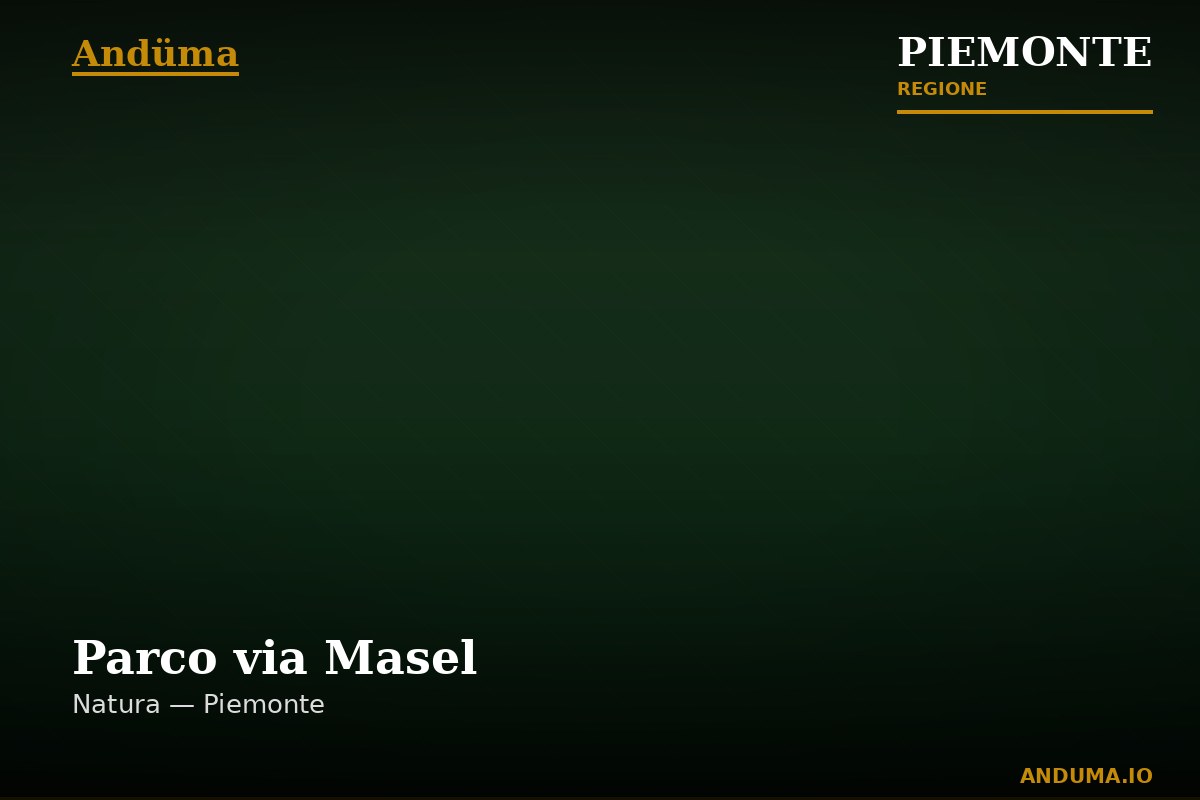 Parco via Masel — Punto di interesse a Torre Pellice, Torino