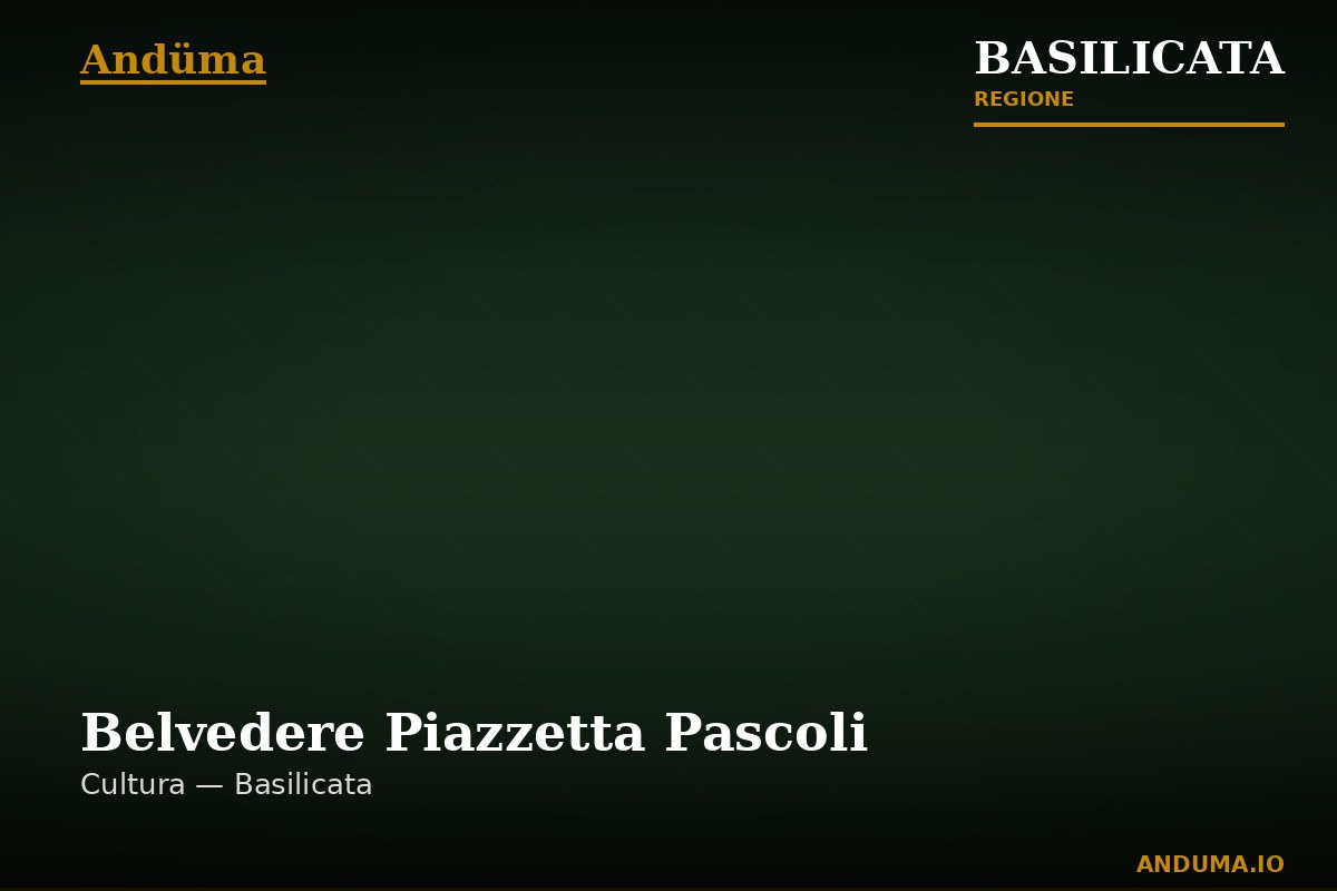 Belvedere Piazzetta Pascoli — Punto de interés