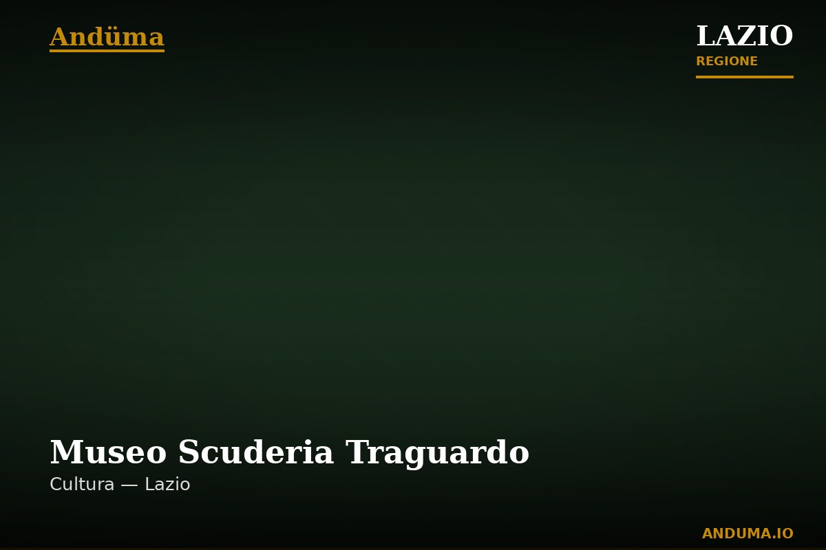 Museo Scuderia Traguardo — Punto di interesse , Roma