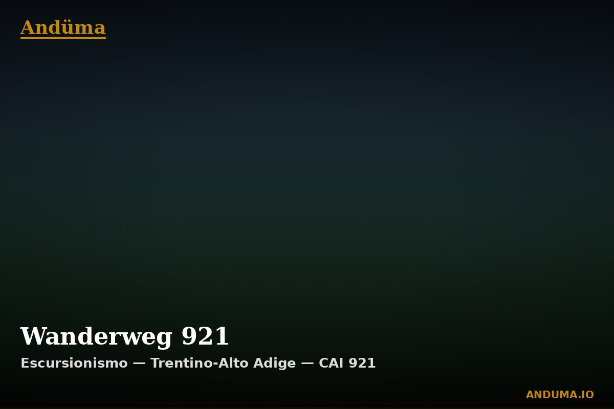 Wanderweg 921 — Punto di interesse , Piedmont