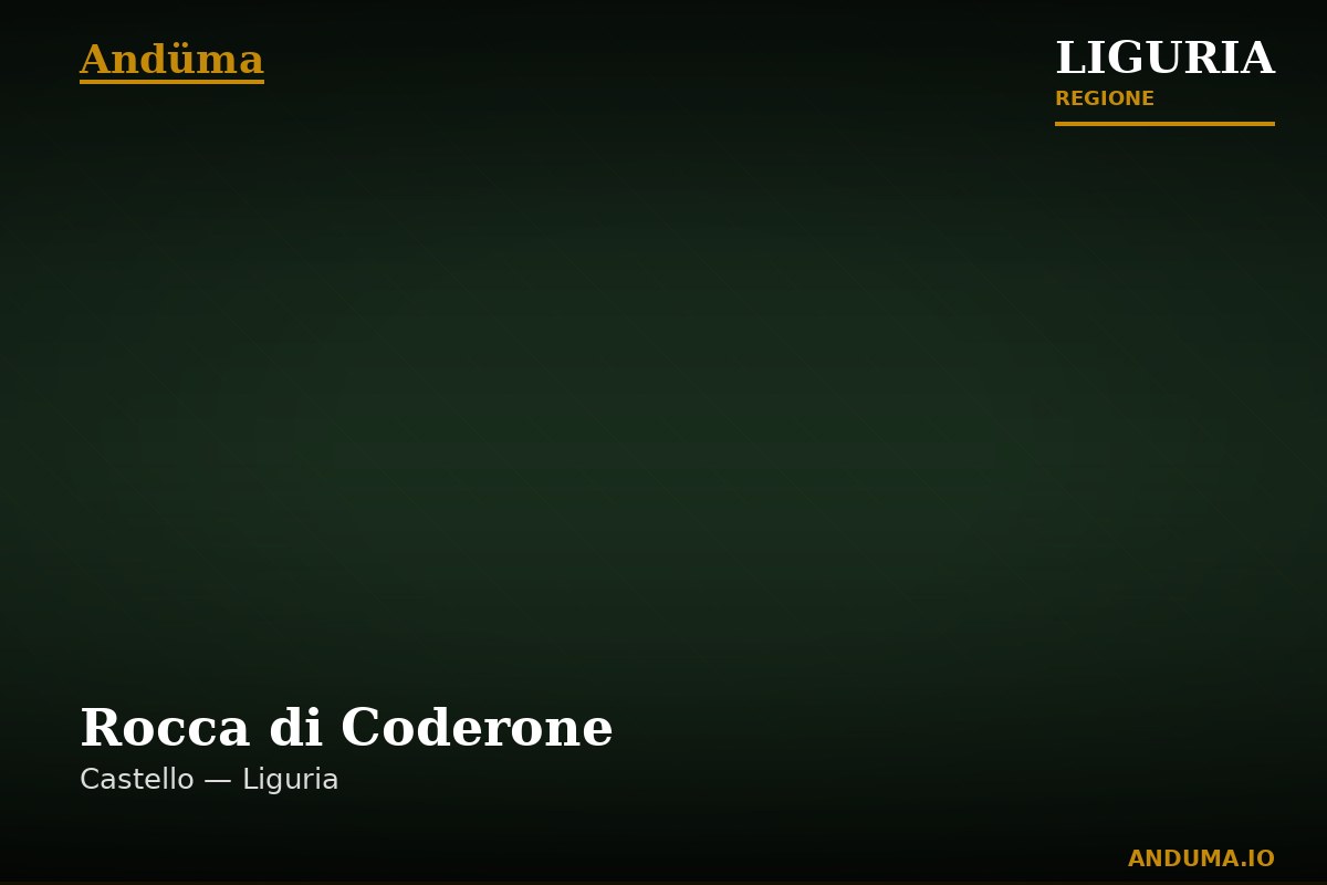 Rocca di Coderone — Punto di interesse a Cinque Terre, La Spezia