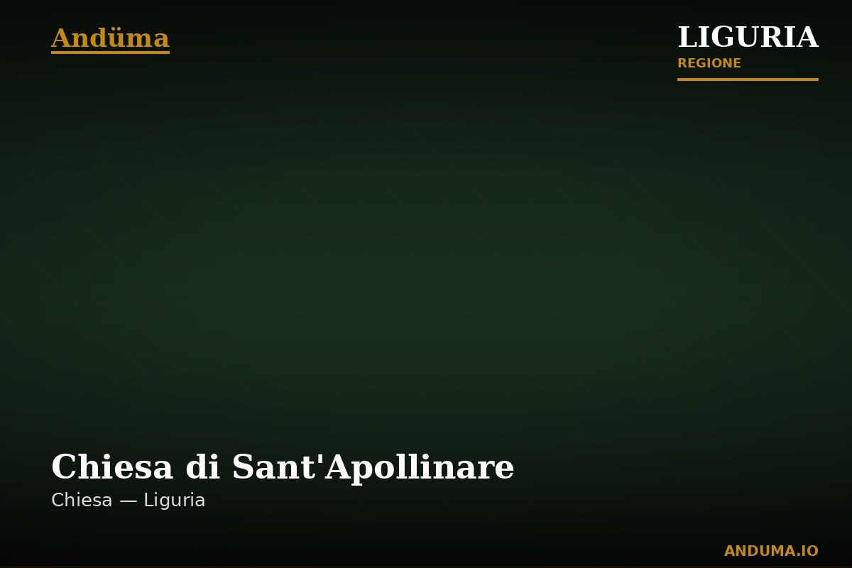 Chiesa di Sant'Apollinare — Punto di interesse a Camogli, Genova