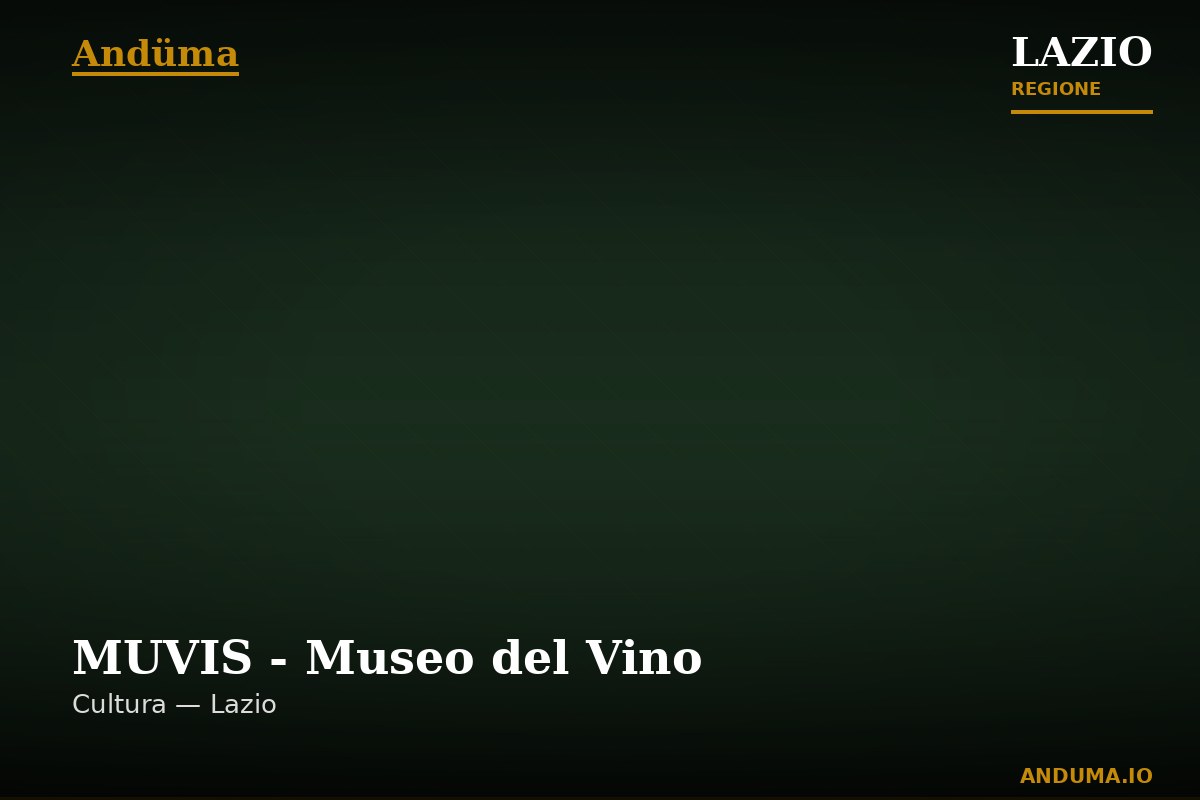MUVIS - Museo del Vino — Punto di interesse , Roma